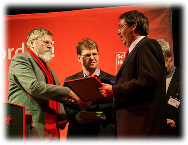 von links: R. Riep, R. Stegner, H. Ohms, K. Albrecht