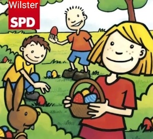 Ostereiersuchen der SPD Wilster